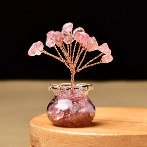 Crystal Tree of Life Money Tree, Purple