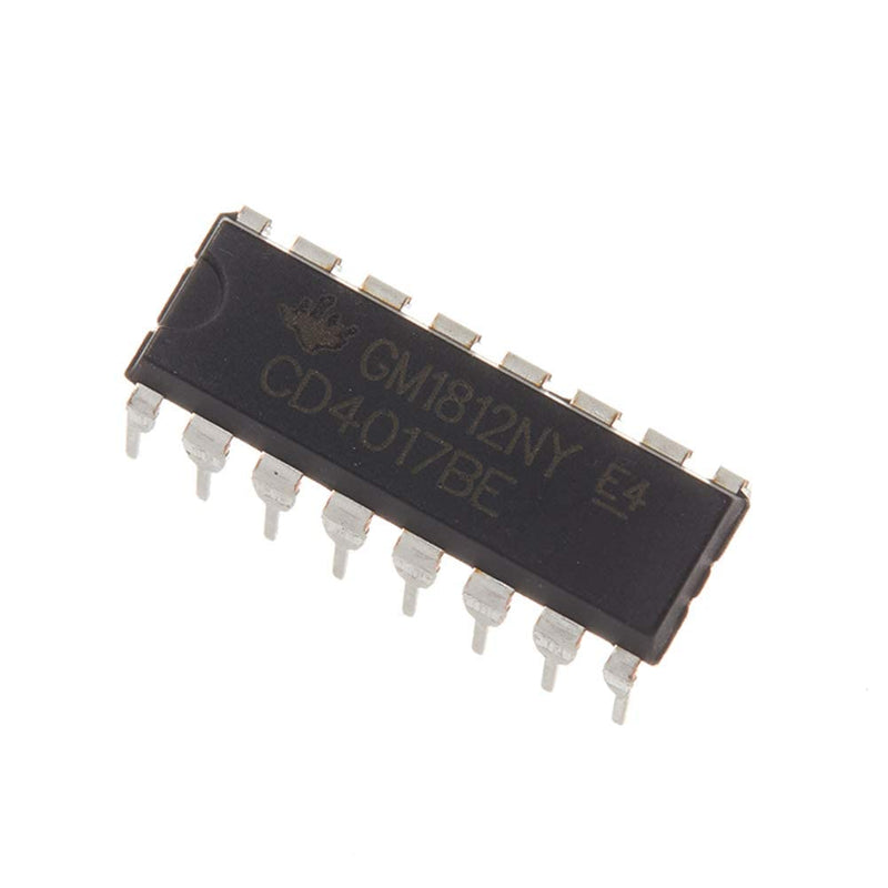 PENGLIN CD4017 Decimal Counter Pack of 10 | With ten decoded outputs pulse distributor
