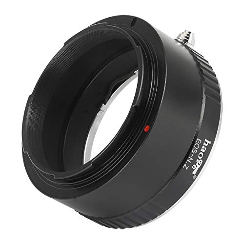 Haoge Manual Lens Mount Adapter for Canon EOS EF EFS EF-S Lens to Nikon Z Mount Camera Such as Z6 Z7