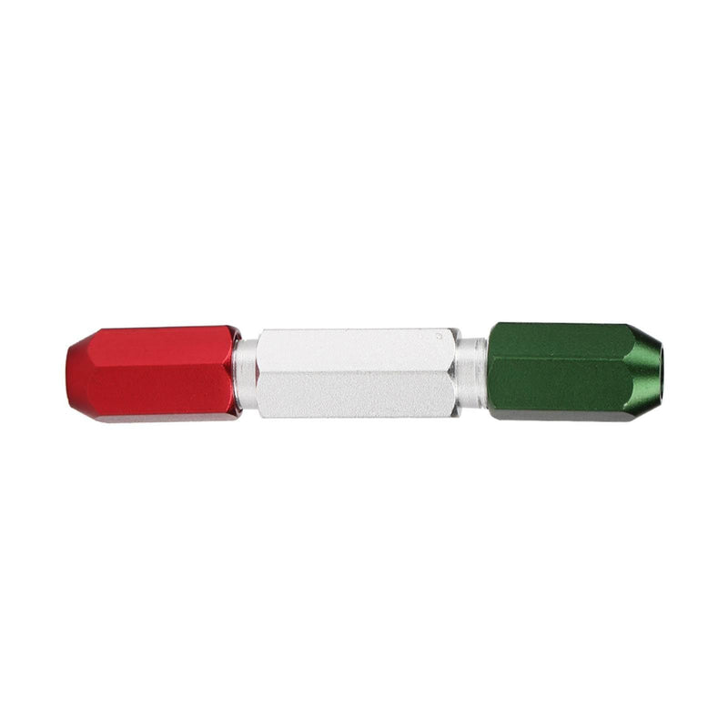 [Australia - AusPower] - Fafeicy 2PCS Aluminum Alloy Double End Pin Gage Handle Go No Go Plug Gage Handle 0.3‑16mm 