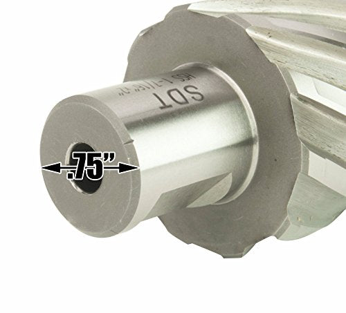 Steel Dragon Tools 1-7/16 x 2 inch high speed steel annular cutter with 3/4 inch Weldon shank
