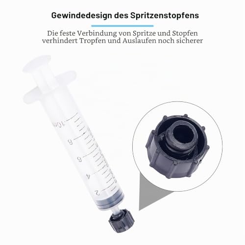 OLYCRAFT 50 Pieces Sealing Caps for Disposable Syringes Syringe Tip Caps Luer Lock Tip Syringe No Needle Tip Cap for Feed Pipes Black Syringe Cap with Transparent Container Black cylinder lace cap