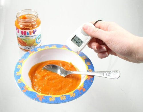 [Australia - AusPower] - TFA Dostmann Infrared Thermometer Mini Flash, 31.1108, Non-Contact Measurement of Surfaces, 1s Measurement Duaer, According to HACCP, Versatile, White, L 37 x W 17 x H 68 mm 