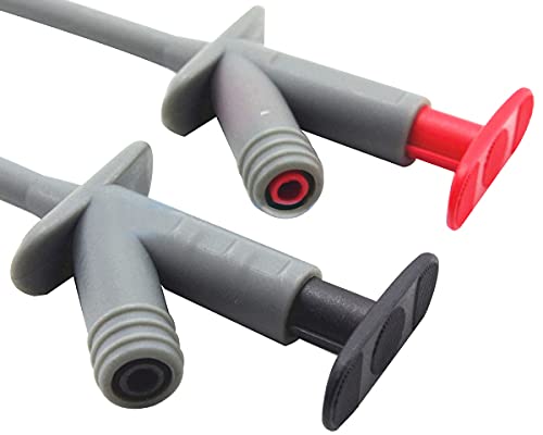[Australia - AusPower] - KCH Alligator Clips / Test Probe Clamp, Grey 