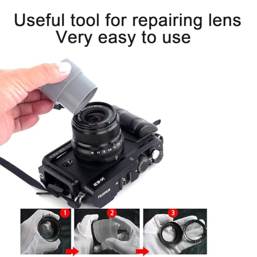 Camera DSLR Lens Repair Tool Ring, 8-83mm 9 Pcs 18 Sizes Camera Lens Removal Tool Openning Repairing Accessories for Camera Lens Remover Ring Kit (Lens Openning Ring)