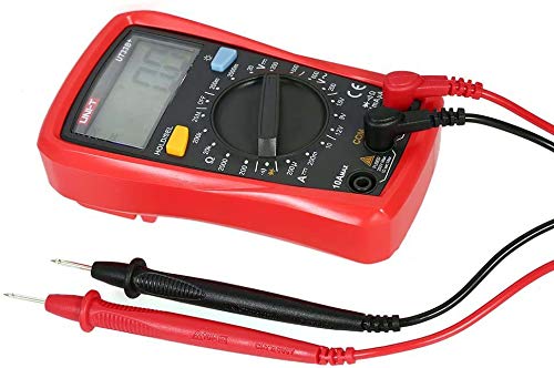 [Australia - AusPower] - UNI-T UT33B+ LCD Digital Multimeter Handheld DC/AC Voltage DC Current Meter Resistance Tester Voltmeter Ammeter 