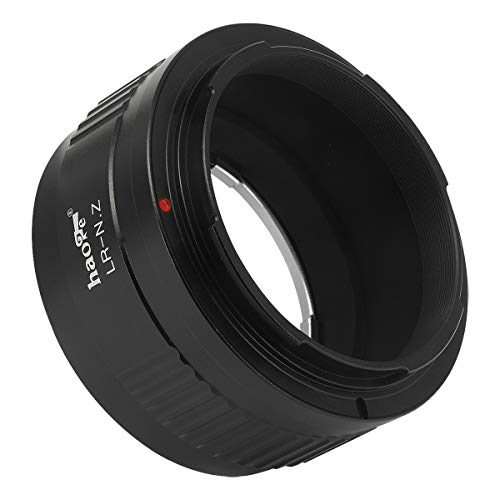 Haoge Manual Lens Mount Adapter for Leica R LR Lens to Nikon Z Mount Camera Such as Z6 Z7