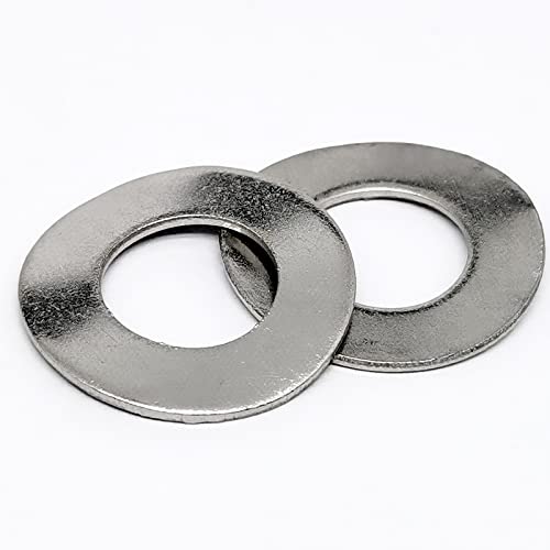 M10 304 stainless steel wave spring lock washer assortment kit with 50 washers, DGZ Store