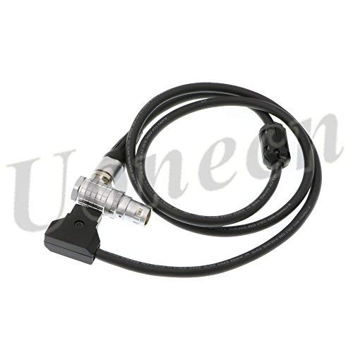 Uonecn Right Angle 8 pin Female Power Cable Dtap Plug for ARRI Alexa Mini Camera 39.7in/1m
