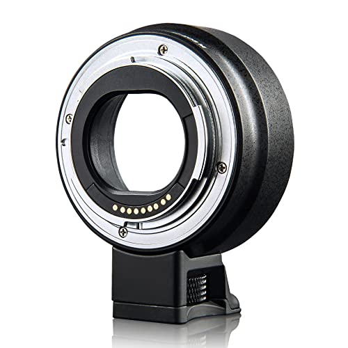 VILTROX EF-EOS M Auto Focus Lens Mount Adapter Converter Ring Compatible with Canon EF/EF-S Lens to EOS-M (EF-M Mount) Mirrorless Camera EOS M1 M2 M3 M5 M6 M10 M50 M100