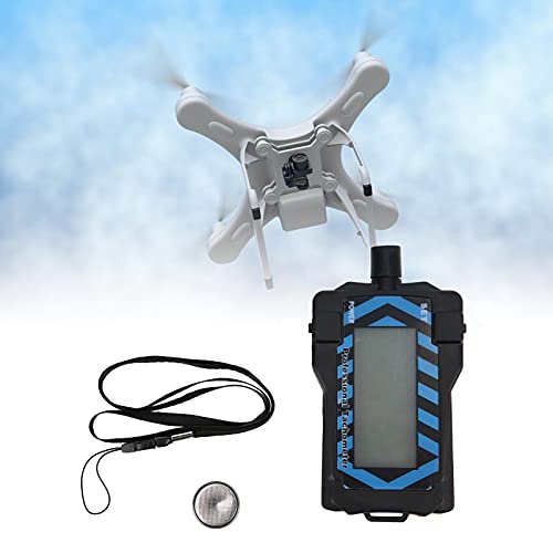Handheld Tachometer Digital Propeller Speed Tester with Lanyard LED Display RC Drone Plastic + Electronic Components