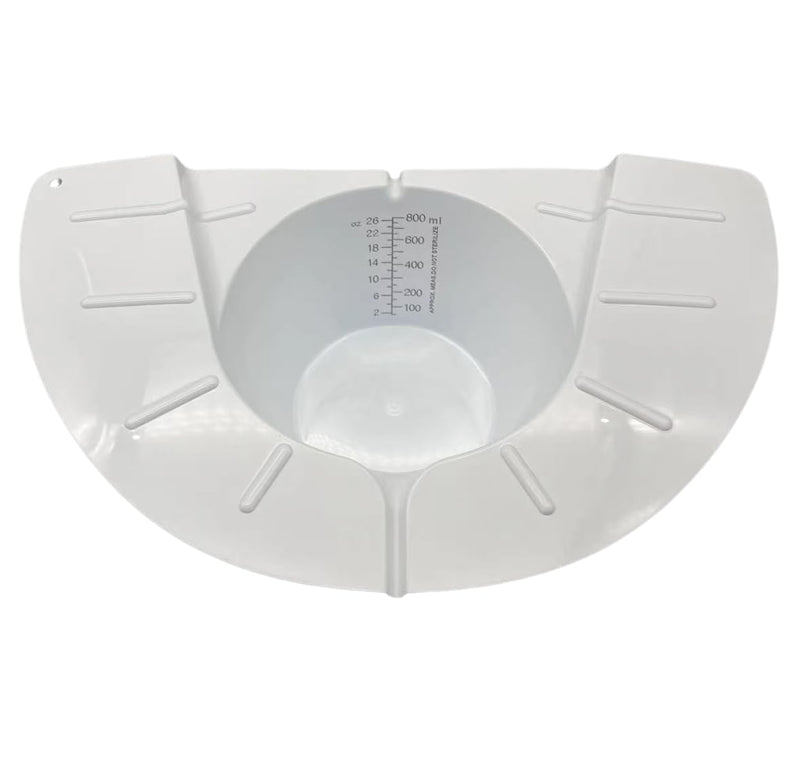 [Australia - AusPower] - Graduated Specimen Collector Pans 800 ml /26 oz (Pack of 10) White 