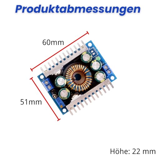 DC-DC Converter Adjustable 4.5-30V 12A Voltage Converter Step Down Converter