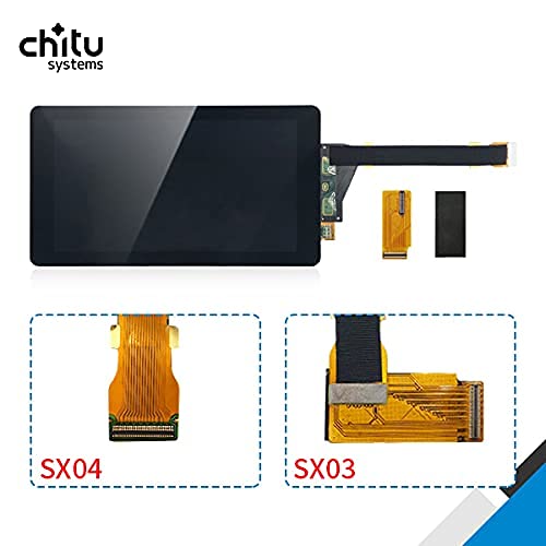 chitu systems 5.5 Inches LCD Screen for Elegoo Mars Pro/Anycubic Photon S 3D Printer Replacement, LS055R1SX04 Sharp04 2K LCD Screen with Protective Glass, 1440 × 2560 Resolution (for Photon S)