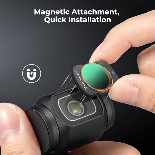 K&F CONCEPT Magnetic CPL+ND4+ND8 Filters Set CPL & ND4 & ND8