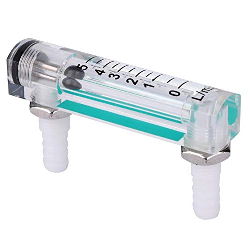 Flowmeter, Air Flow Meter 1~5LPM Oxygen Carbon Dioxide Measuring Flow Meter