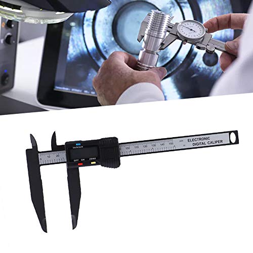 Digital Electronic Caliper Carbon Ruler with 150mm and 300mm Claw Battery 150mm Long Carbon Caliper 150 mm langer Carbon-Bremssattel