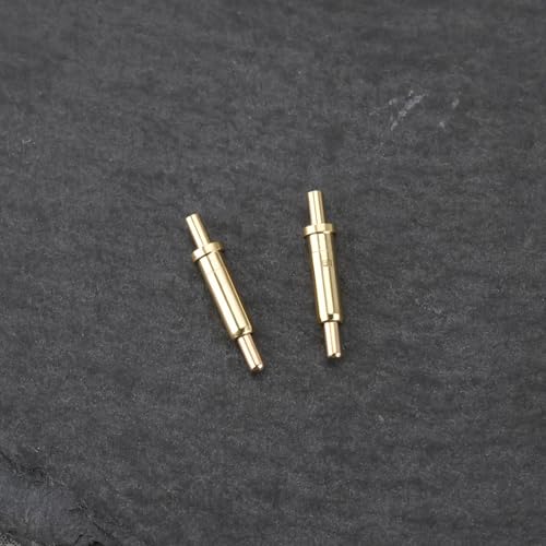 100pcs 9.5mm Power Test Tips Pogo Pins Connectors 24V DC 1.5A for Mobile Phone Communication Automotive