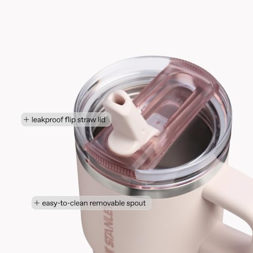 STANLEY Quencher ProTour Flipstraw Tumbler, 40 oz, Purple Dust 40 Ounces