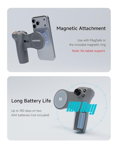 MOVMAX Remote Controller for DJI Osmo Pocket 4/3/2 Accessories For Pocket 4/3/2