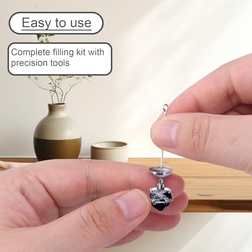 Cremation Funnel Kit, Include Spoon & Other Tools Small Metal Funnel Kit