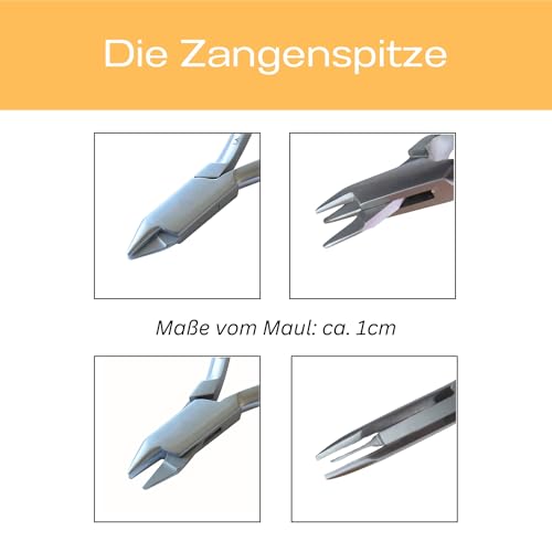 Wire Pliers Three-Finger Pliers 0.7 mm Wire 13 cm Wire Bending Pliers | For technicians and crafts