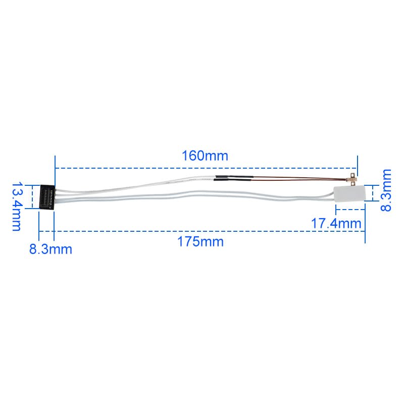 Thermistor & Heater Kit for A1 Mini - Precise Temperature Measurement & Fast Heating Time - Reliable Sensor and Heater Replacement for Constant Print Quality - Durable & Compatible