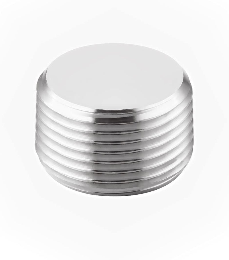 [Australia - AusPower] - Stainless Steel Internal Hex Countersunk Male Thread Pipe Plug Connector, 1/2" NPT Male (pack of 5) 1/2"(5 pcs) 