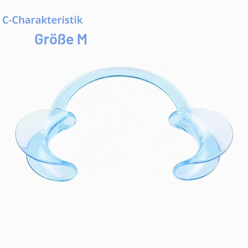 C-Shape Mouth Opener, Dental C-Shape Mouth Opener, Mouth Opener Challenge, Cheek Holder, Mouth Angle Holder, for Oral Examination, Treatment, Teeth Whitening