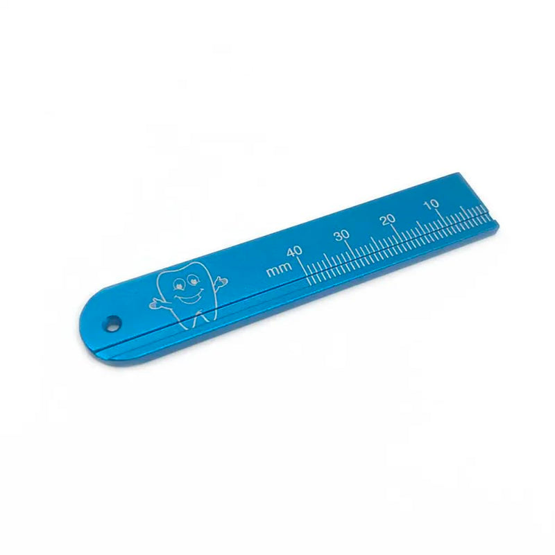 [Australia - AusPower] - 5pcs Dental Endo Rulers Span Measure Scale Endodontic Dentist Tools Materials Colorful 