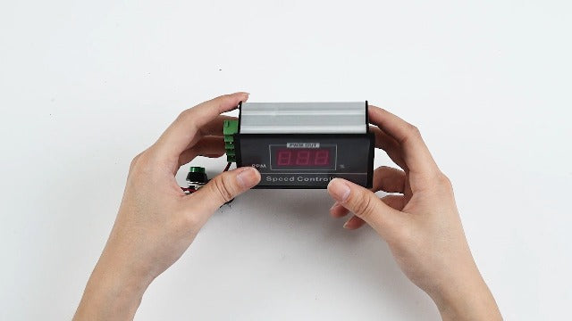 DC 6-60V 12V 24V 36V 48V 30A PWM DC Motor Speed Controller (PWM) Speed Adjustable, Stepless Controller with Start-Stop Switch