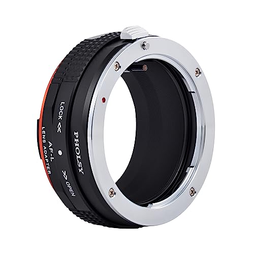 PHOLSY LensAdapter Compatible with Sony A Minolta AF Lens to Leica L Camera Sony A / Minolta AF to Leica L