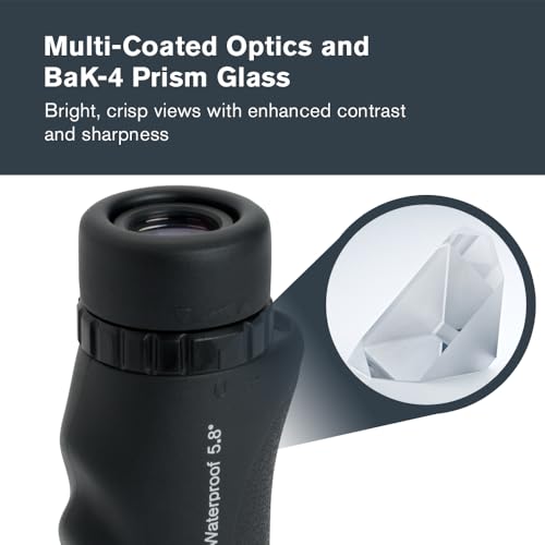 Celestron Nature 10x25 Monocular for Hiking and Wildlife Viewing Monocular 10 x 25