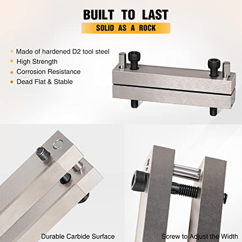 sixcow carbide surface file guide hand file for knife making