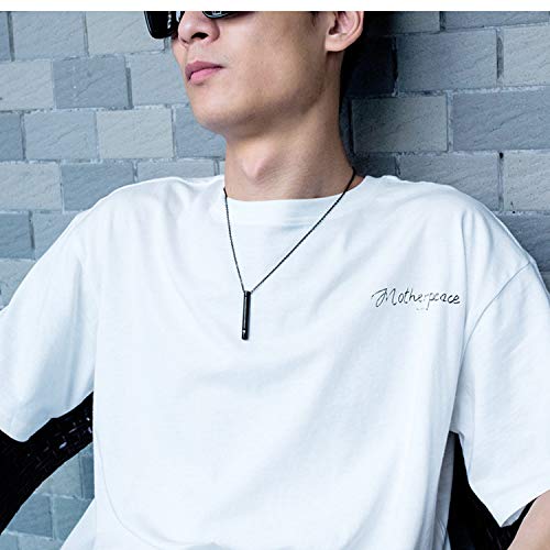 YOUFENG Urn Necklaces for Ashes Urns for Human Ashes Memorial Cremation Urn Locket Stainless Steel Keepsake Ashes Jewelry Silver