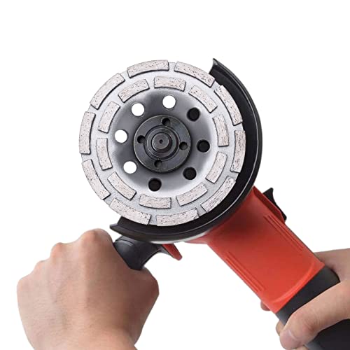 Tendak Premium Diamond Cup Wheel Standard 125 mm x 22.2 mm for Concrete, Plaster, Granite, Resin, Tile Adhesive, Natural Stone etc. (1 Piece)