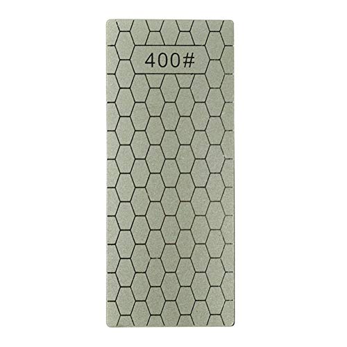 Diamond Sharpening Stone Diamond Plate Whetstone Professional Kitchen Table Stone Sharpening Stone for Sharpening Dull or Tired Edges 15 x 6 cm Pack of 2