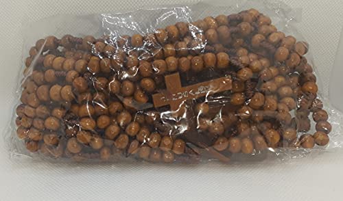 Rosary-12pc/lot Holy Land Dozen Authentic Wood Rosaries from Jerusalem (R005)