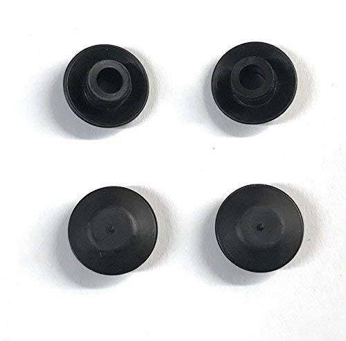 [Australia - AusPower] - 1/4" (0.25 inch) Flush Mount Black Plastic Body and Sheet Metal Hole Plug - Qty 25 