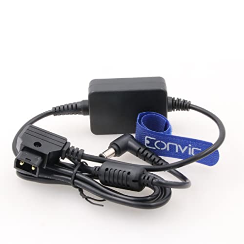 D-Tap Adapter to DC Barrel Power Cable for Sony PXW FX9 FX6 Camera