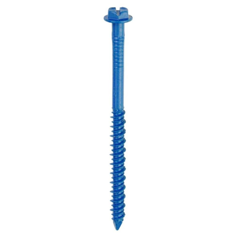 [Australia - AusPower] - ITW Brands Tapcon Hex Washer Head Concrete Anchors (1/4" X 4" (100 Screws with BIT)) 1/4" X 4" (100 SCREWS WITH BIT) 