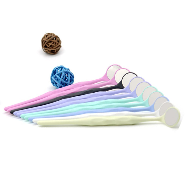 [Australia - AusPower] - 10pcs Dental Mouth Mirrors Double Sided, Autoclavable Premium Front Surface Exam Reflector, Oral Mirror Dentistry Instrument 