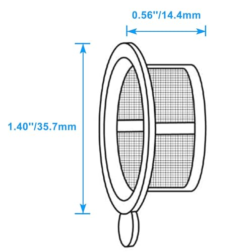 CryoKing 50-piece 70µm sterile nylon mesh cell strainer with handle, laboratory filter set