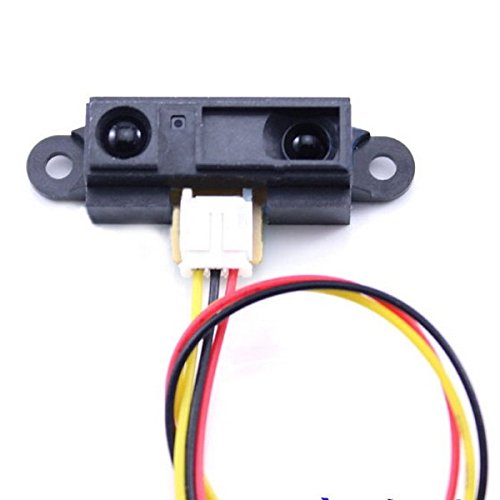 2pcs IR Sensor GP2Y0A21YK0F Measuring Detecting Distance Sensor 10 to 80cm with Cable
