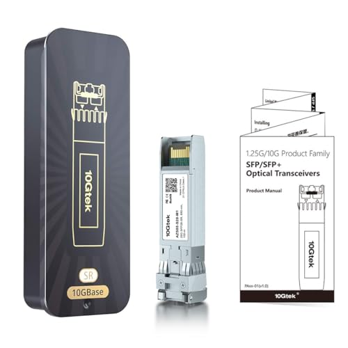 25G SFP28 SFP+ Transceiver, 25GBase-SR Module, 850nm MMF, up to 100 metres, Compatible with Dell Force10 GP-25GSFP-1S 25GBase-SR: 100m 1