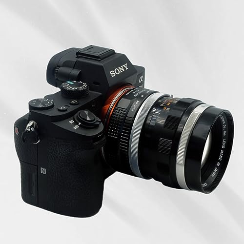 PHOLSY Lens Adapter Compatible with Canon FD FL Lens and Sony E Camera Canon FD to Sony E
