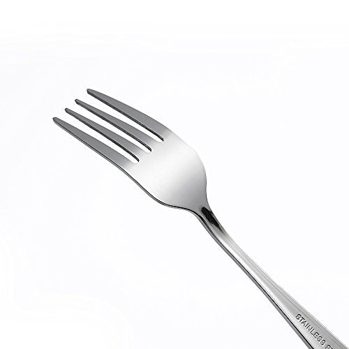 Eslite Staintess Steel Salad Forks Set,6.7-Inch,12-Piece (Pack of 2) 6.7-Inch (Pack of 2)