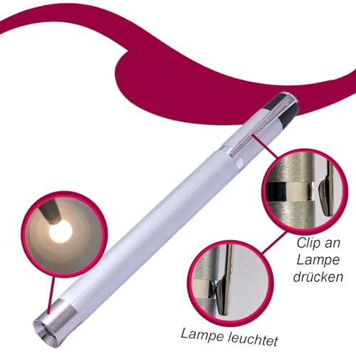 RC Diagnostic Light, Pupil Light, Aluminum, Silver