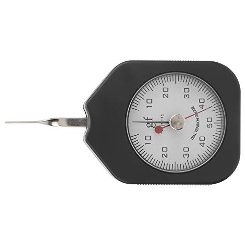 Acouto SEG502 double-needle tension meter force gauge with 50g dynamometer scale