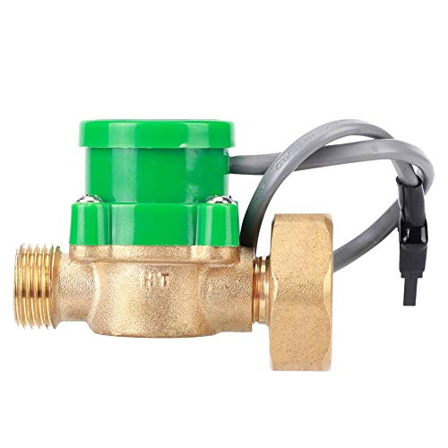 [Australia - AusPower] - HT 120 Water Pump Flow Sensor Switch AC 220V 0.5A G1"-3/4" Thread for Shower Low Water Pressure Solar Heater Water Circulation 